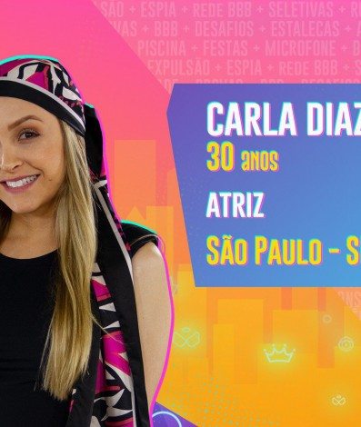 Carla Diaz est&aacute; no 'BBB 21' - Divulga&ccedil;&atilde;o