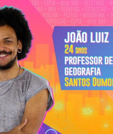 Jo&atilde;o Luiz &eacute; professor de geografia - Divulga&ccedil;&atilde;o