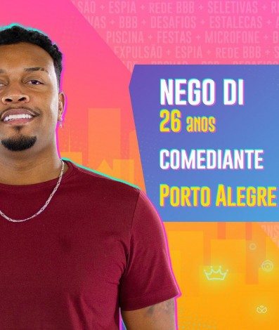 Nego Di - Divulgação/ Globo