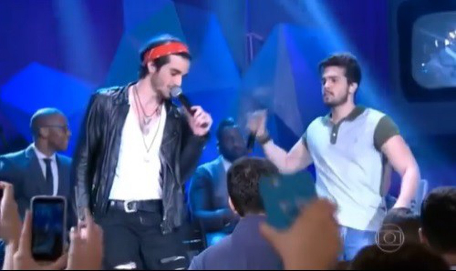 Luan Santana e Fiuk - Reprodução