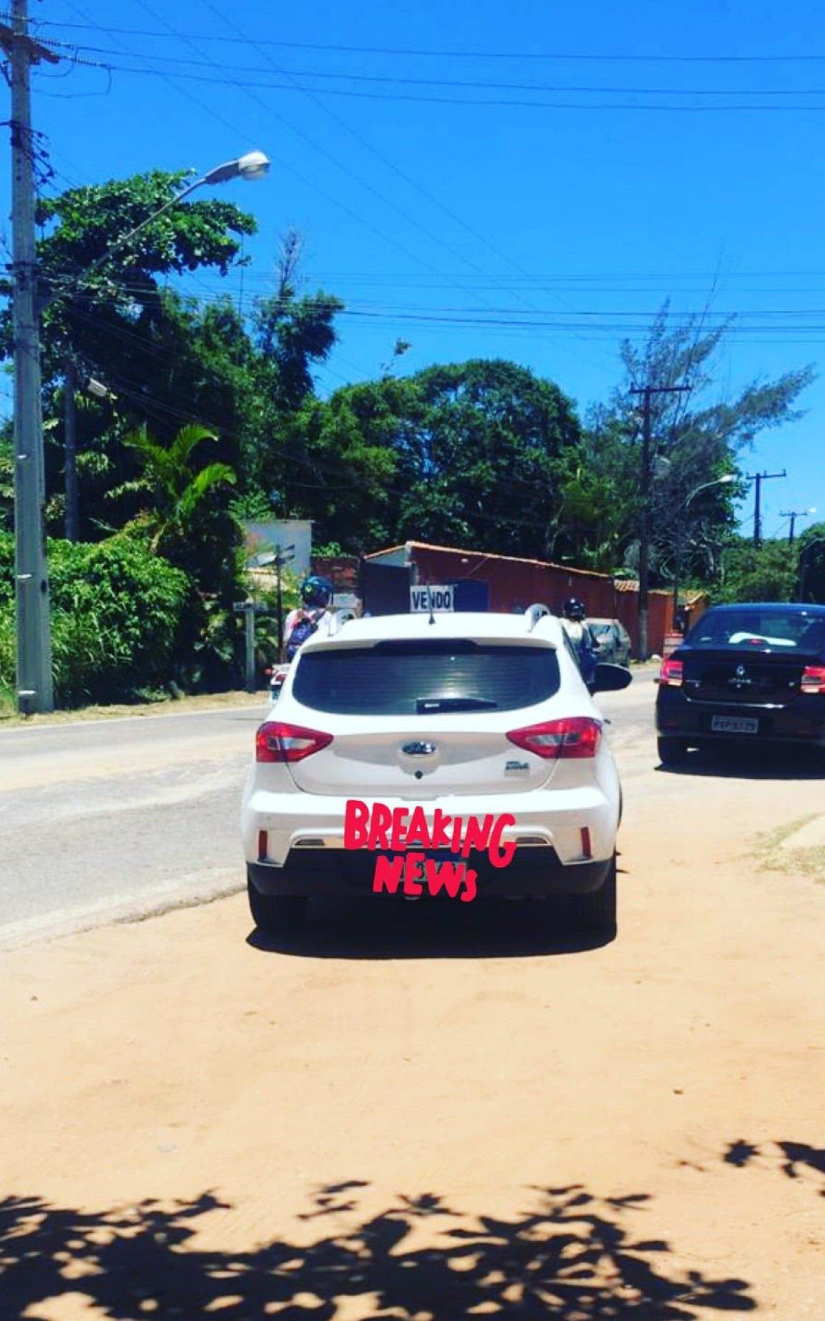 Motorista de São Gonçalo joga o carro em cima e fere Guarda Municipal na barreira em Búzios - Guarda Municipal de Búzios 