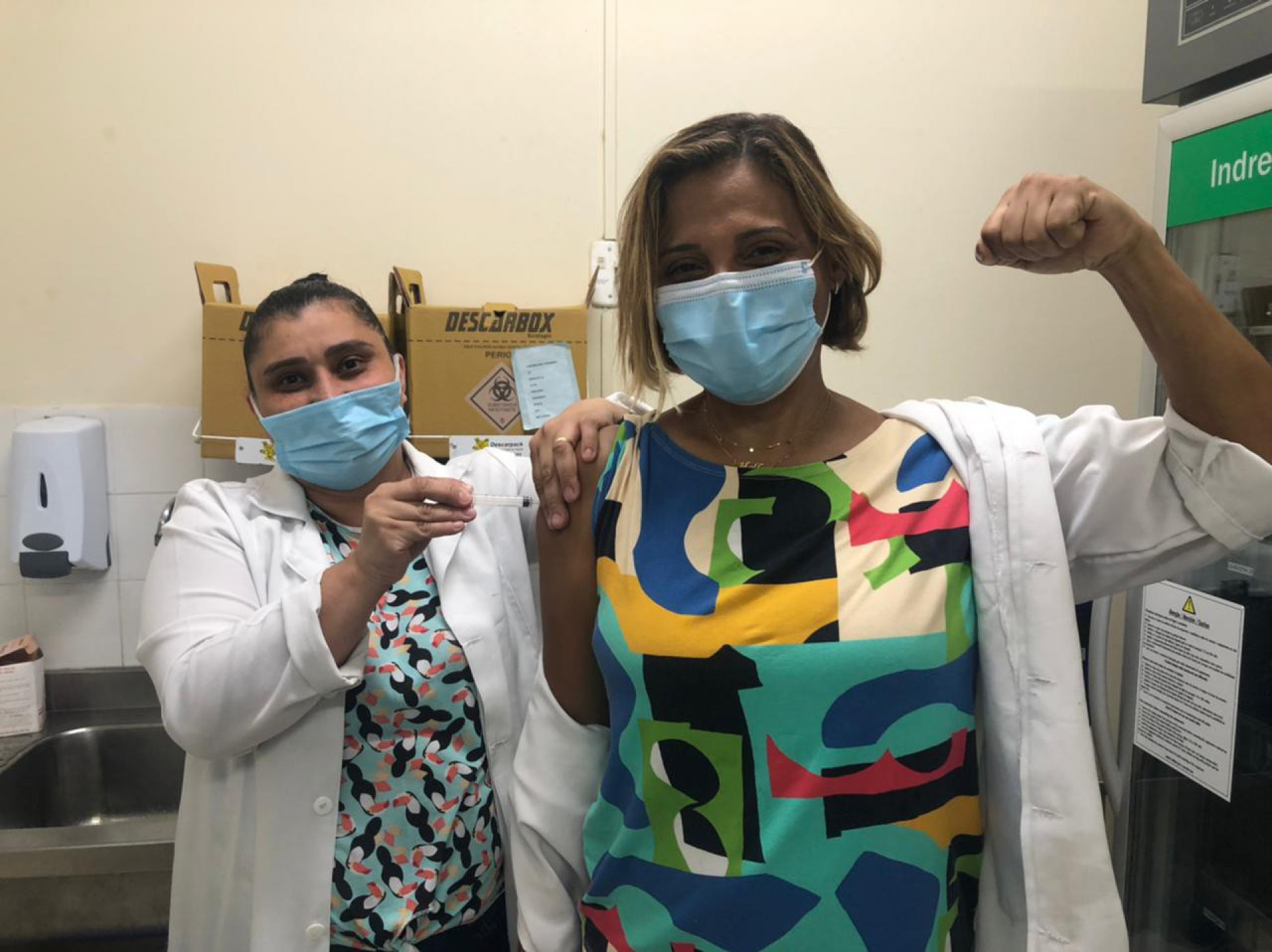 Hellen Mary - dentista e diretora de Cidadania da Portela
 - Crédito: Divulgação