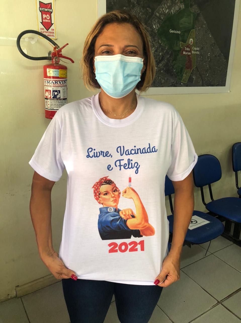 Hellen Mary - dentista e diretora de Cidadania da Portela
 - Crédito: Divulgação