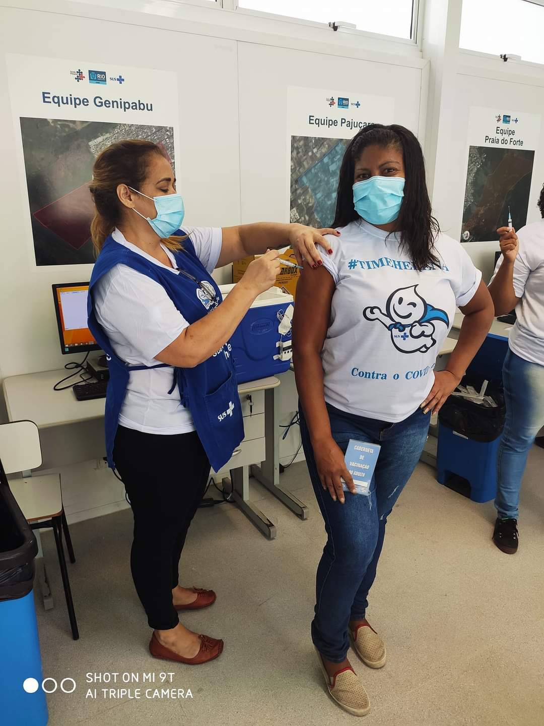 Rejane Machado - filha de Waldir 59 e componente de carro alegórico
 - Crédito: Divulgação