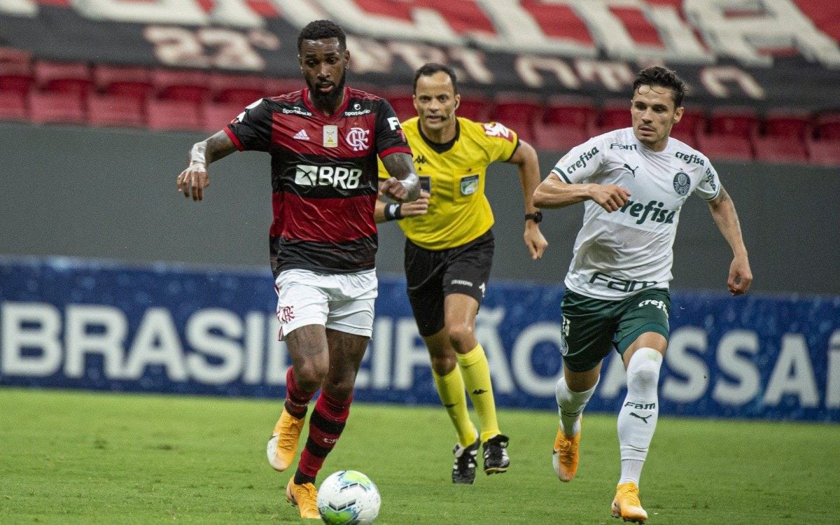 Flamengo X Palmeiras - Campeonato Brasileiro - 21-01-2021. Foto: Alexandre Vidal/Flamengo