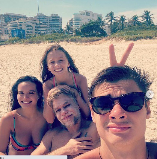 Fábio e a família - reprodução do instagram