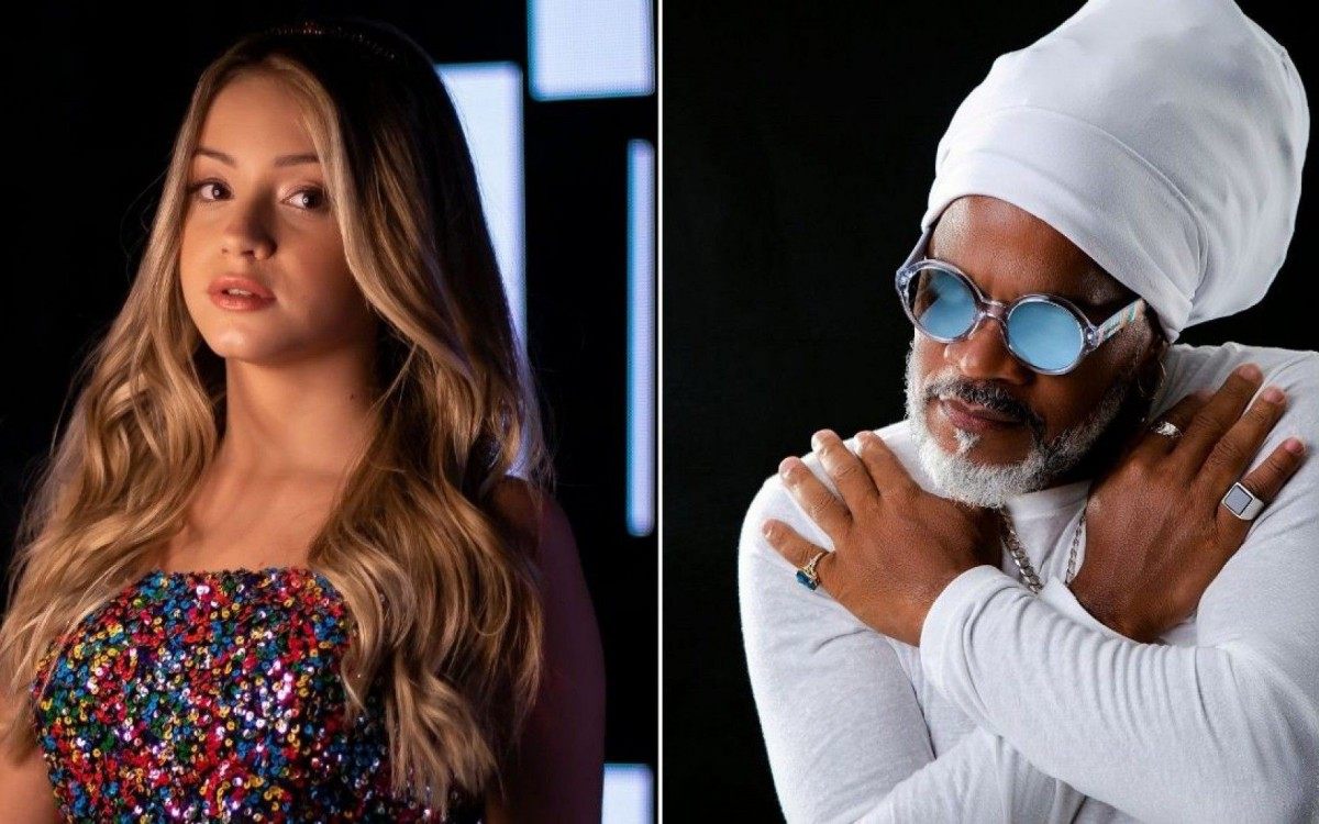 Anna Mel e Carlinhos Brown - Créditos:Divulgação: Ricardo e Magali Moraes/Montagem