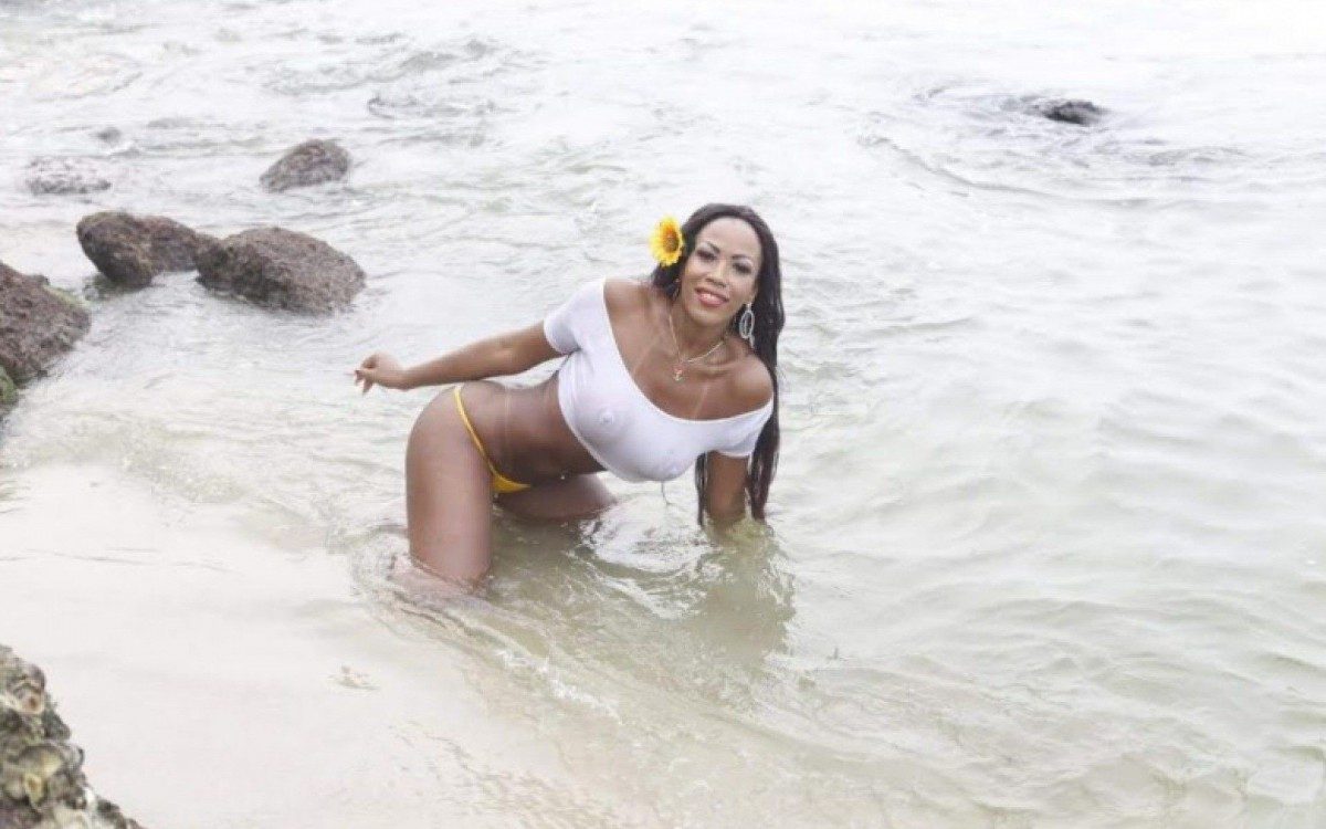 Rosangela de Jesus, musa do Flamengo