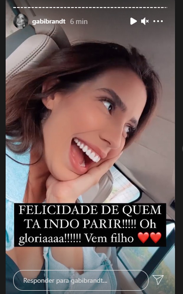 Gabi Brandt - reprodução do instagram