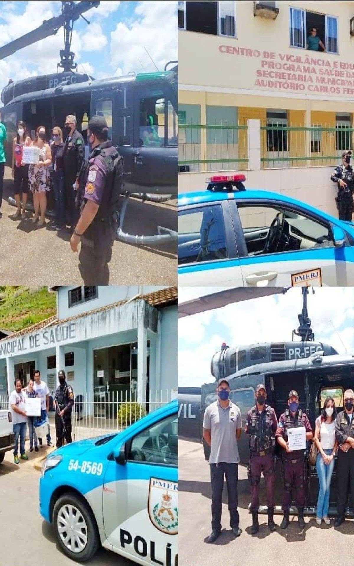 29º BPM realizou a escolta das vacinas contra o novo coronavírus.