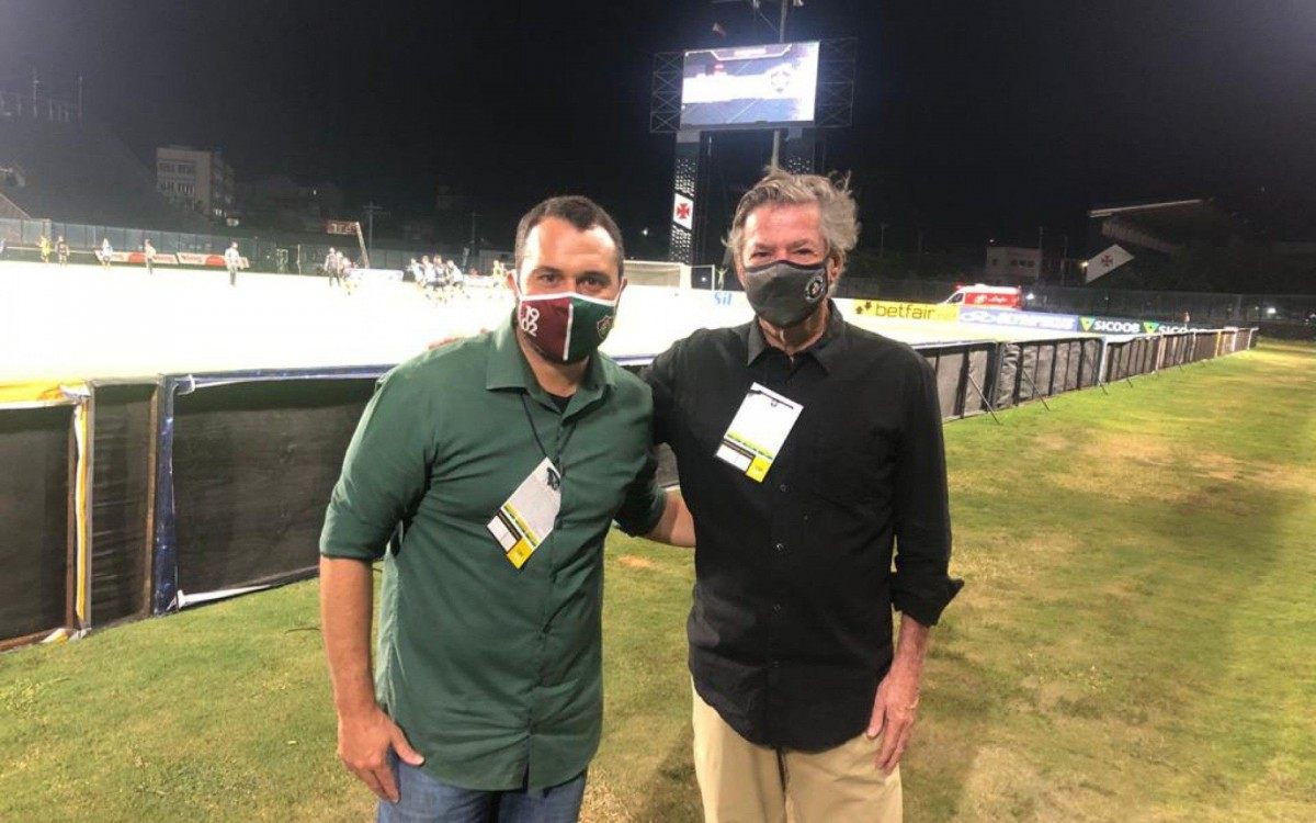 Mário Bittencourt (esquerda) Jorge Salgado (direita) - Reprodução