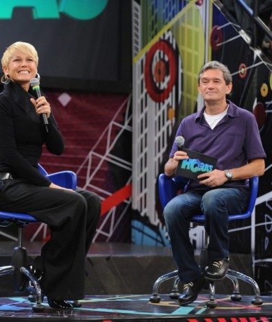 Xuxa e Serginho Groismann - Reprodução