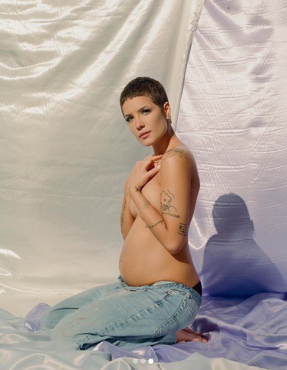 Halsey - reprodução do instagram