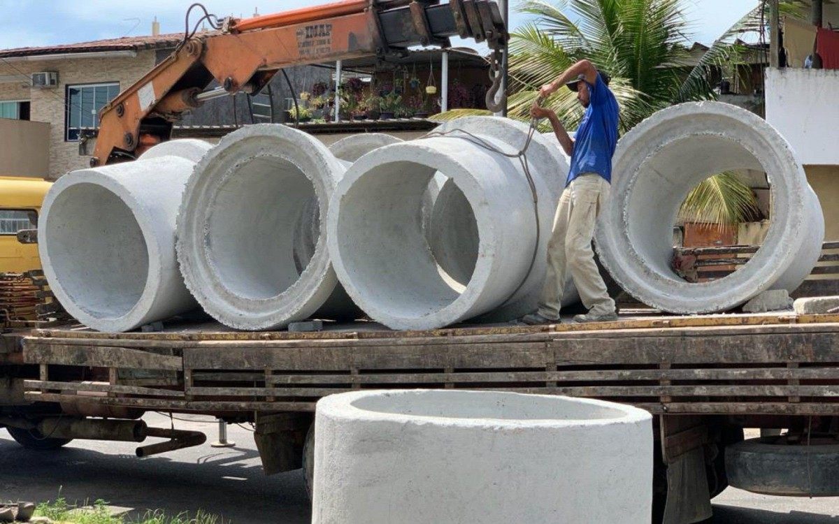 segundo a prefeitura de Meriti, 300 novas manilhas serão instaladas - Divulgação/ PMSJM