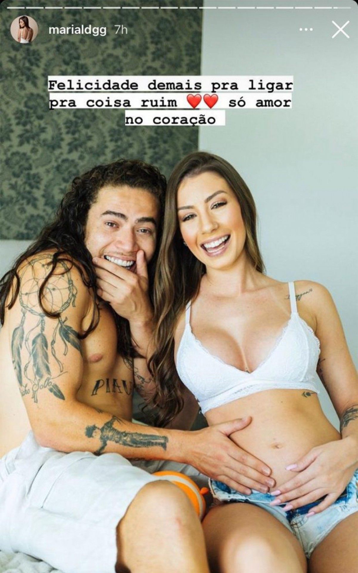 Maria Lina Deggan, namorada de Whindersson, foi chamada de golpista ap&oacute;s anunciar gravidez