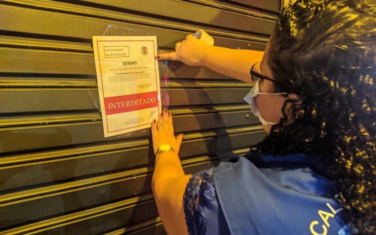 Nesta fase, as equipes contaram com a participação de agentes da Polícia Civil e de funcionários da concessionária de energia Light - Divulgação/ PMSJM