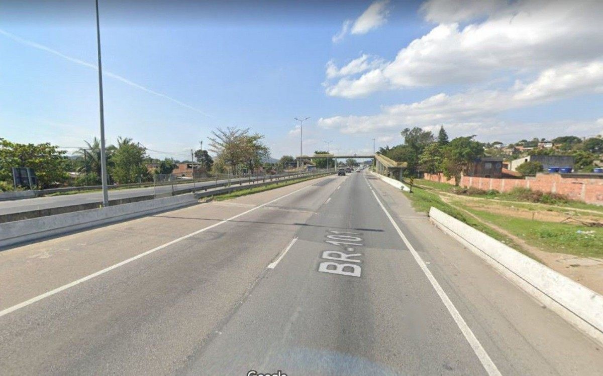 BR-101, na altura de Boaçu, São Gonçalo