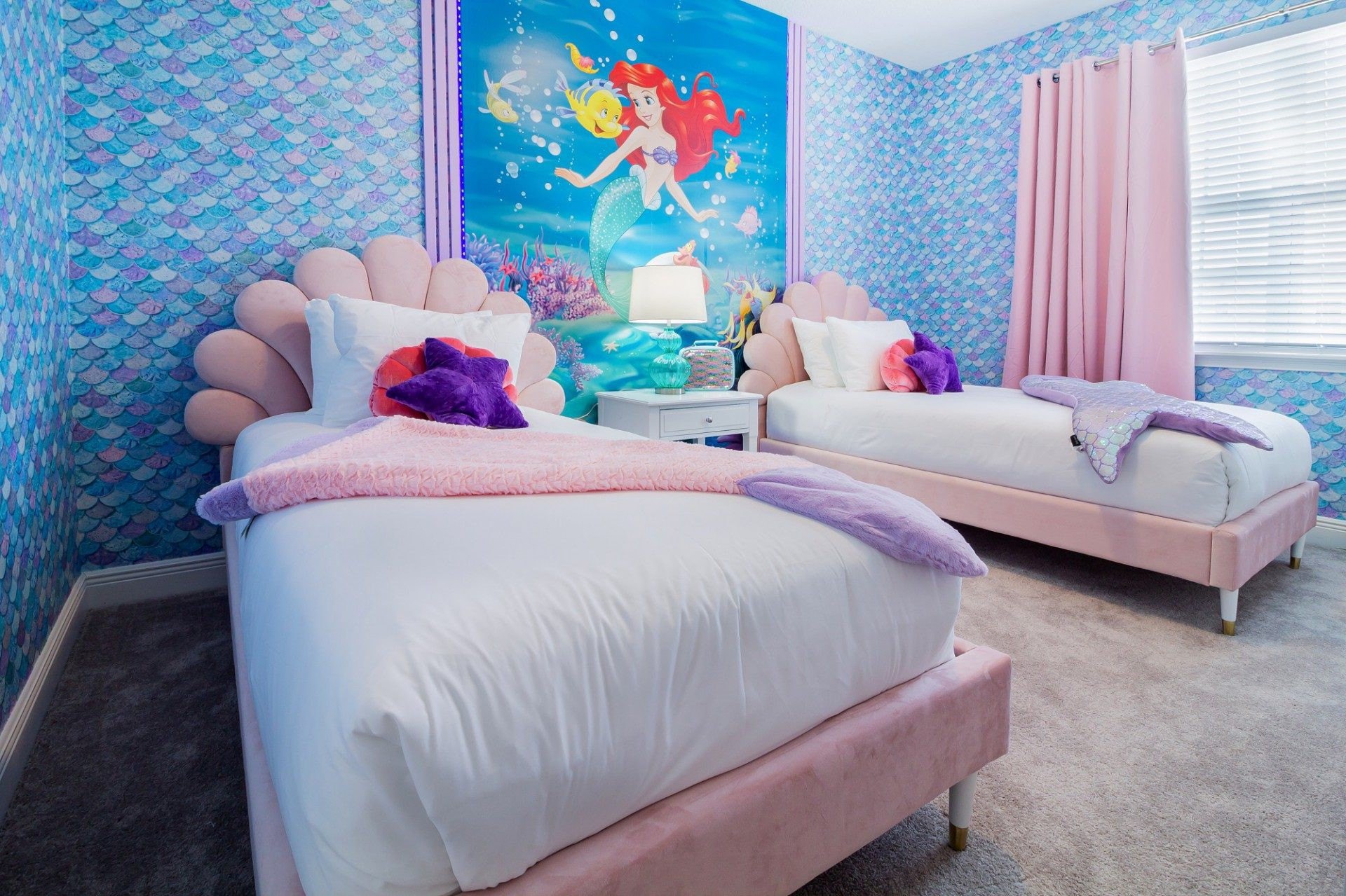 Quarto A Pequena Sereia - Divulgação