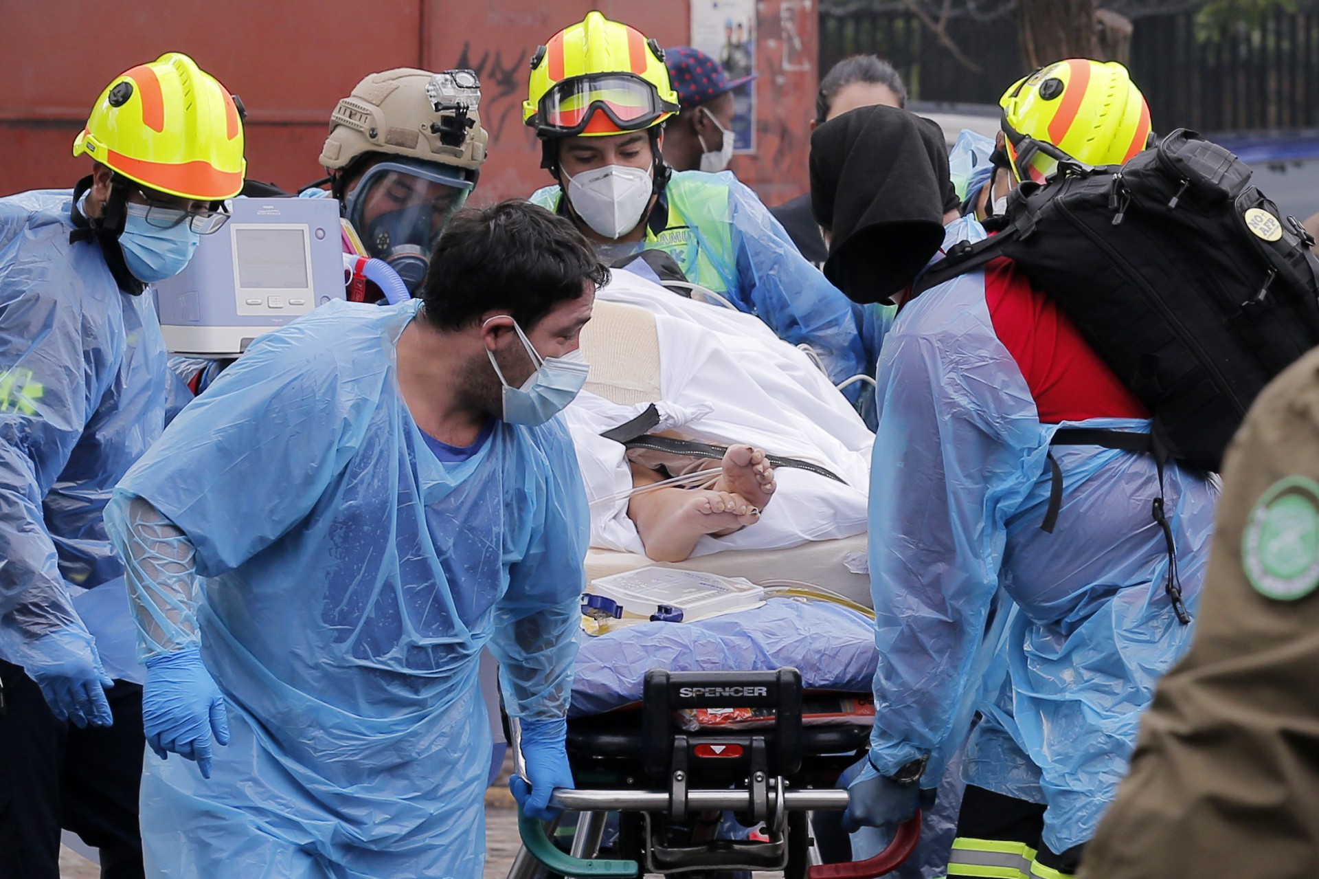 Incêndio em hospital no Chile força evacuação de pacientes - AFP