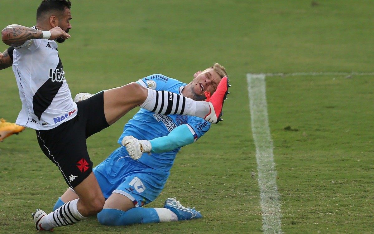 Vasco enfrenta o Bahia pela 33 rodada do Campenato Brasileiro no est&aacute;dio de S&atilde;o Janu&aacute;rio.