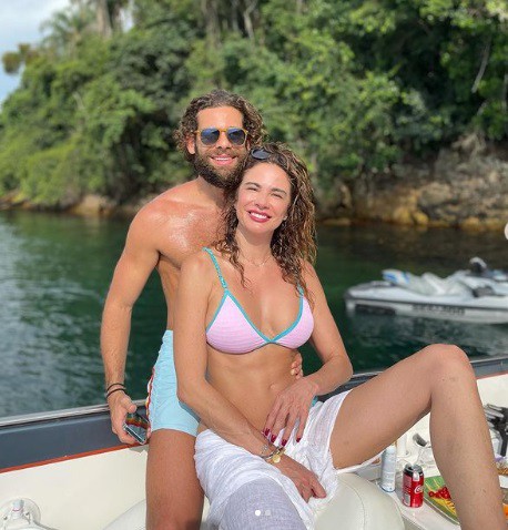 Luciana Gimenez e o namorado - reprodução do instagram