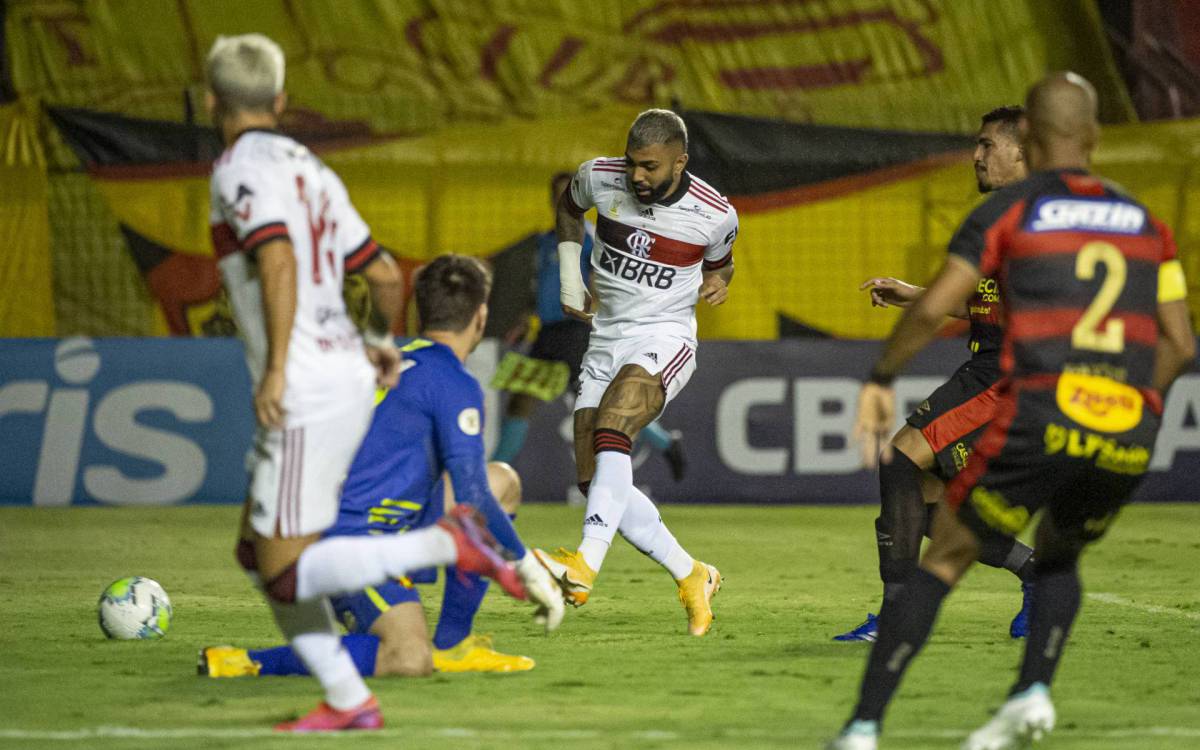 Partida entre Flamengo e Sport - Alexandre Vidal/Flamengo