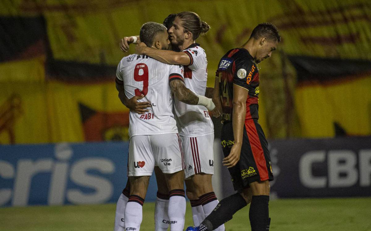 Partida entre Flamengo e Sport - Alexandre Vidal/Flamengo