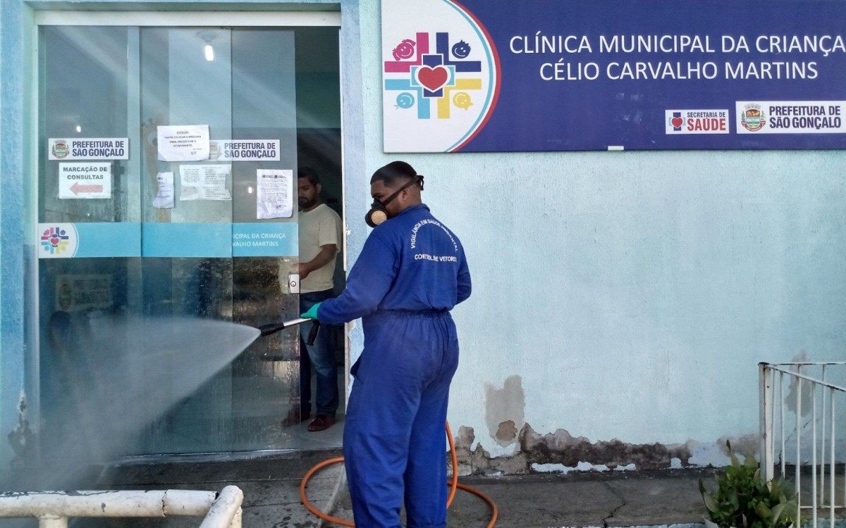 Vigilância divulga programação de sanitização