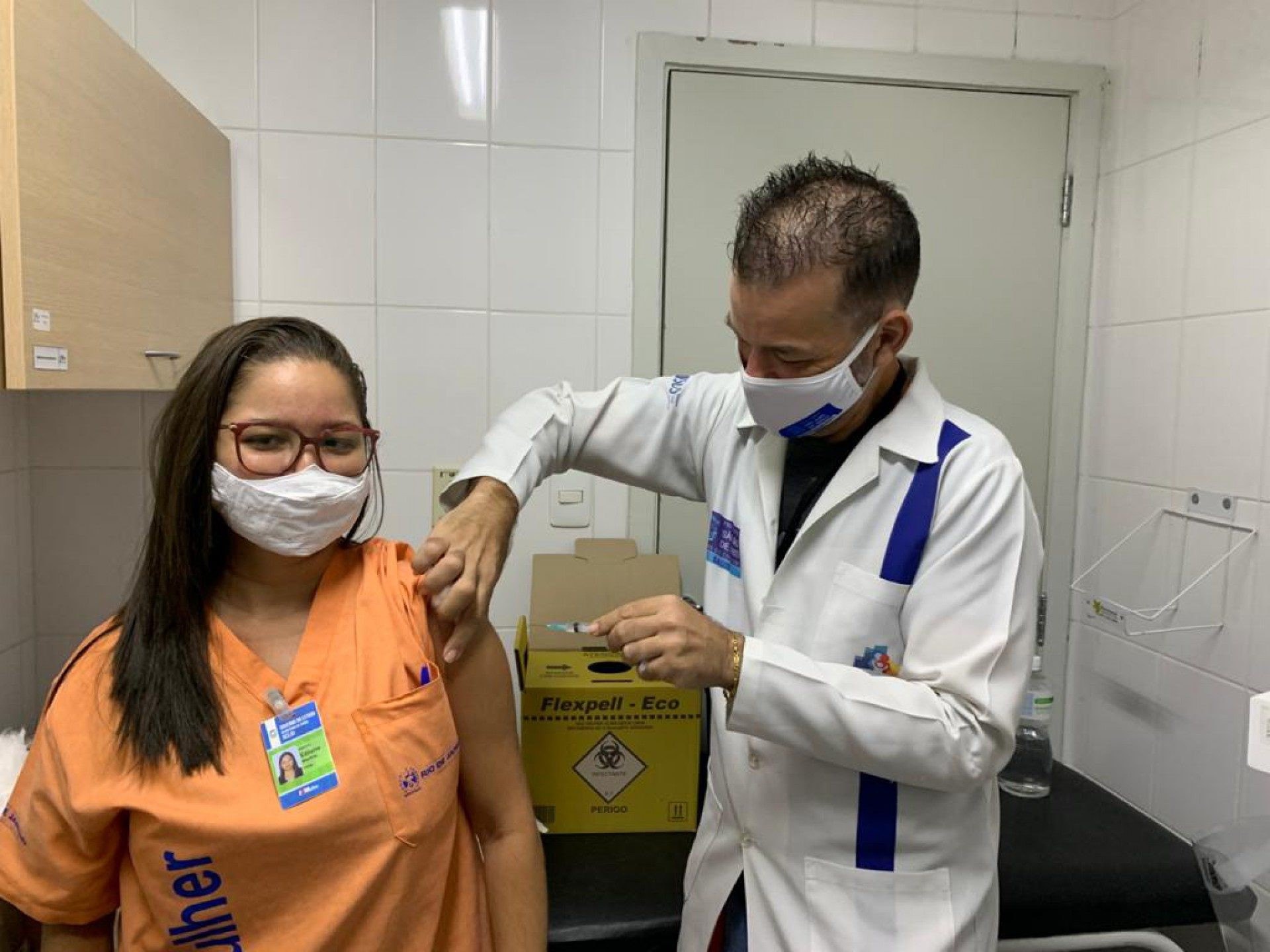  Edilaine Moreno, funcion&aacute;ria do Hospital da Mulher - Divulga&ccedil;&atilde;o/ PMSJM