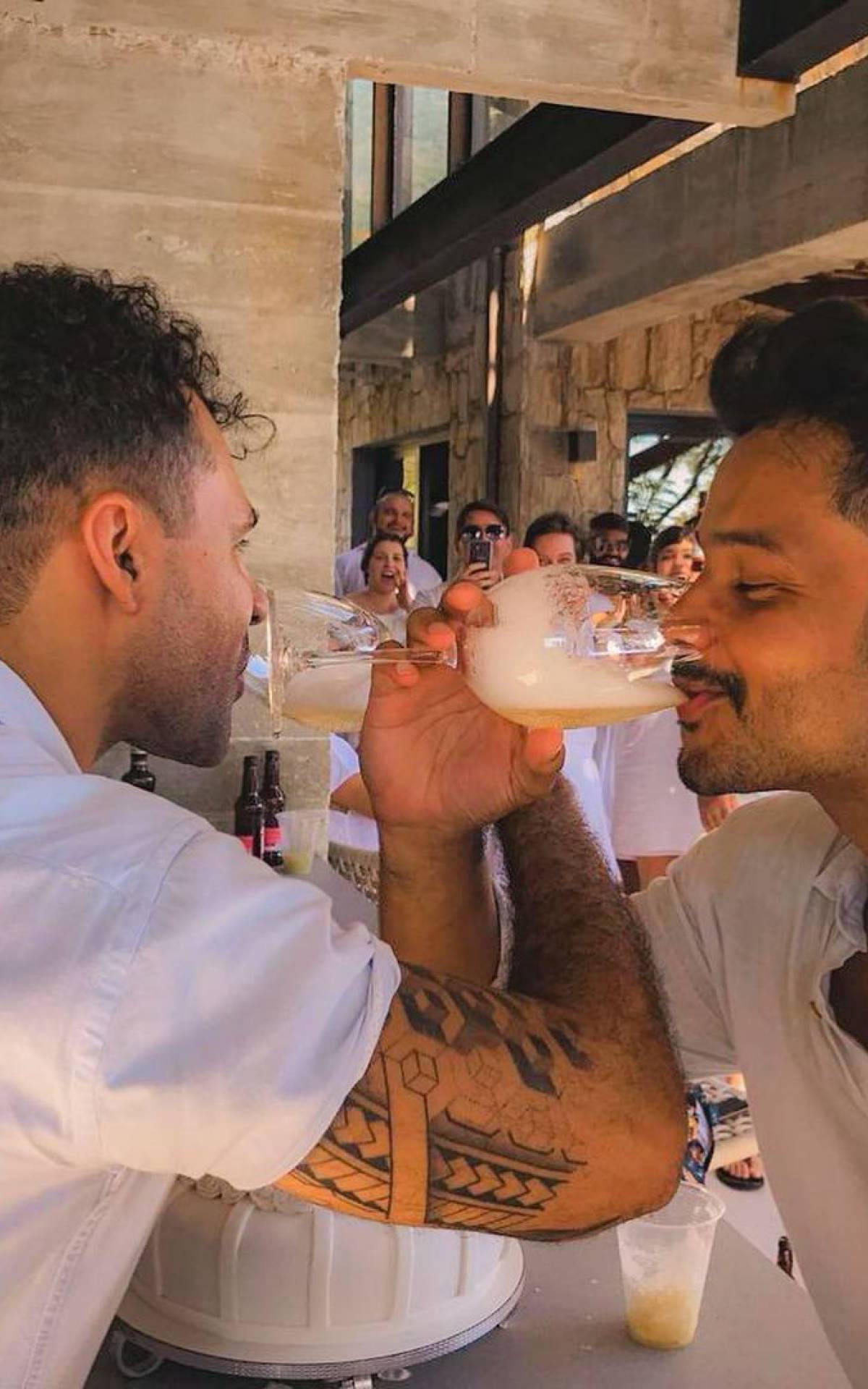 Casamento de Junior Figueiredo e Rodrigo Sant'Anna - Reprodução Instagram