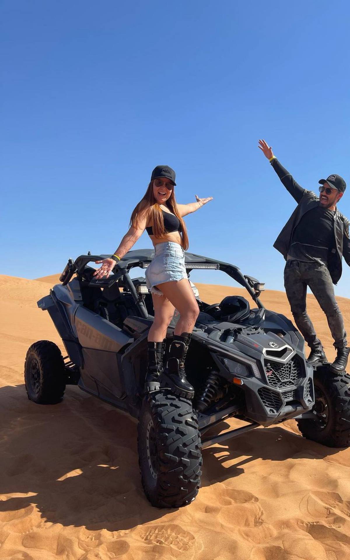 Maiara e Fernando em viagem para Dubai - Reprodução Instagram