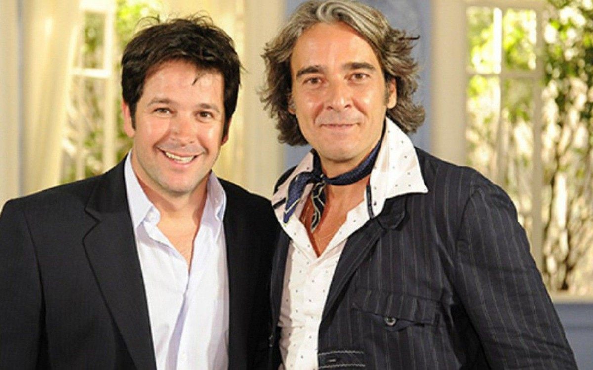 Ari e Jacques em 'Ti Ti Ti'
 - Reprodução/Globo