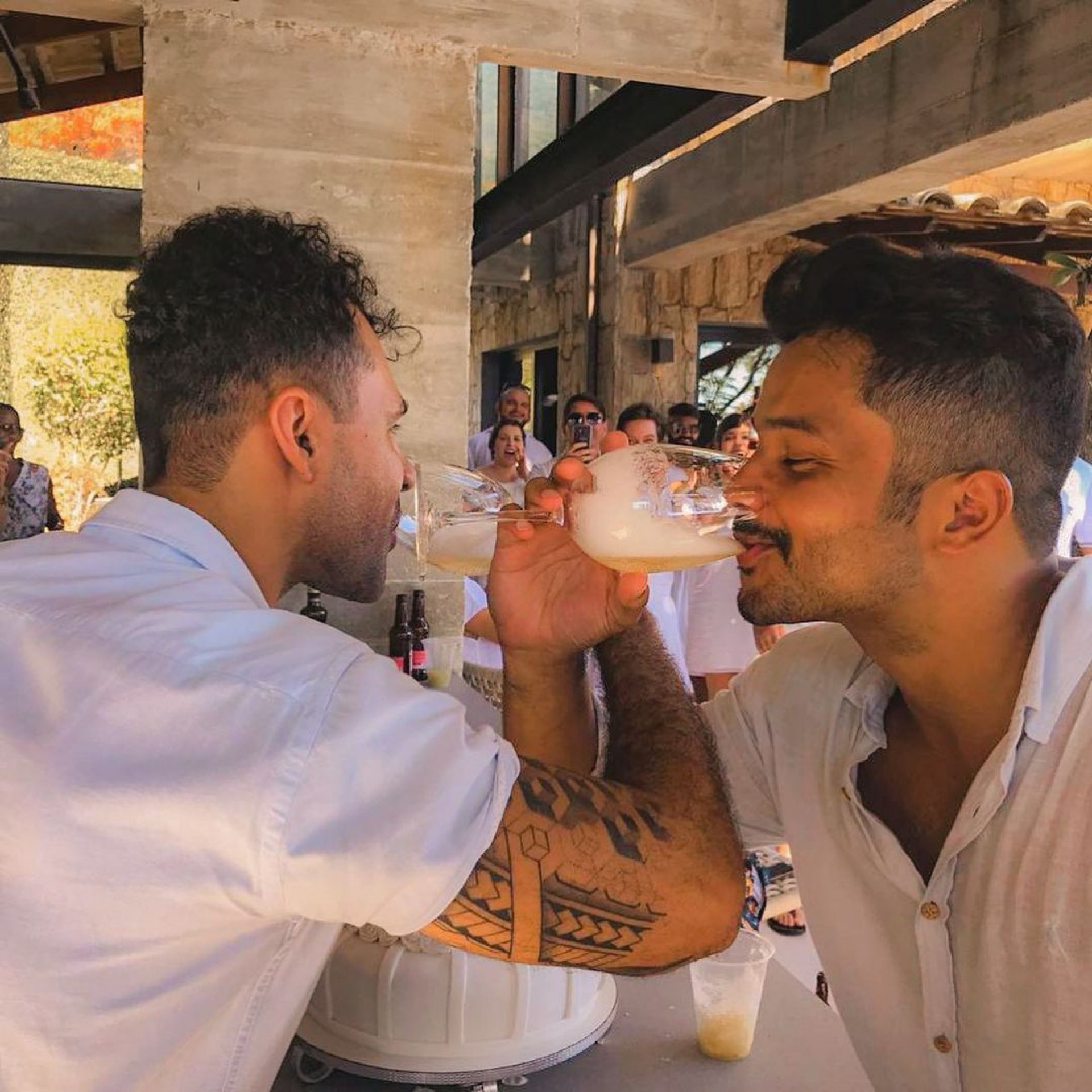 Casamento de Junior Figueiredo e Rodrigo Sant'Anna - Reprodução Instagram