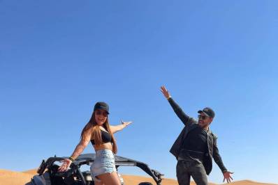 Maiara e Fernando 'in love' no deserto de Dubai