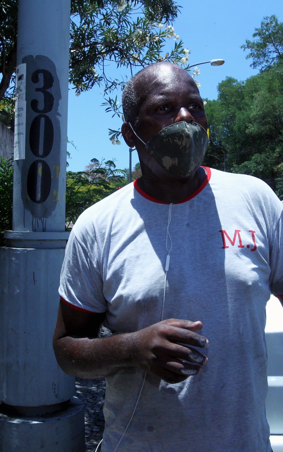 José Luiz dos Santos, motorista de aplicativo