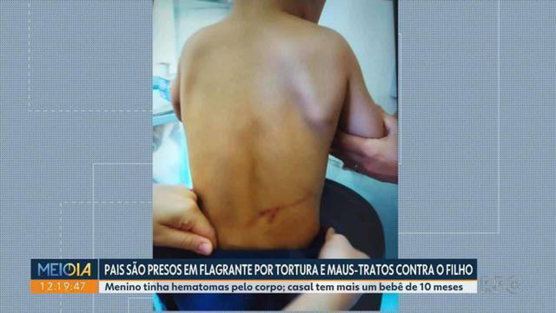 Casal é preso suspeito de torturar filho de 4 anos 