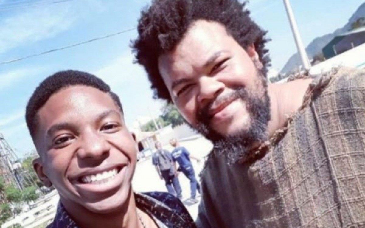 Lucas e Babu Santana