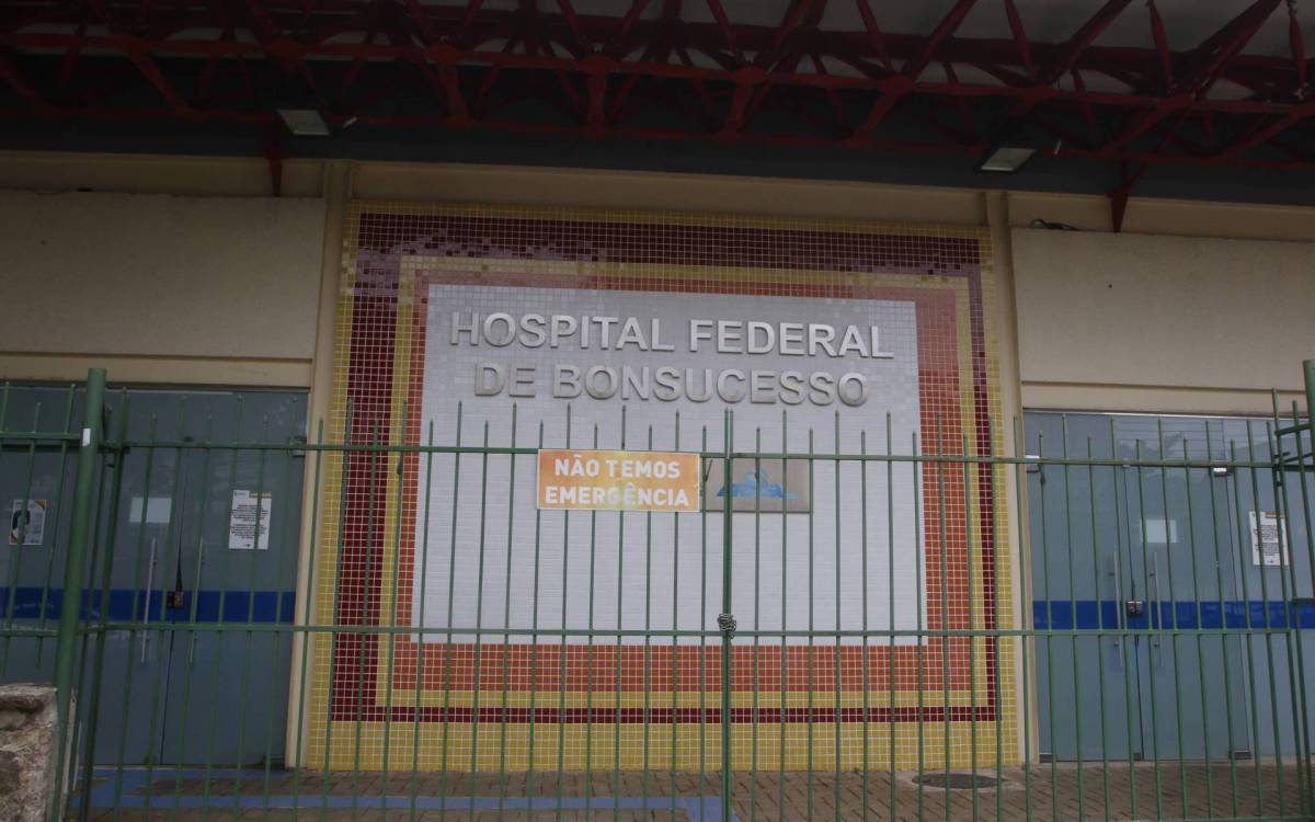 Hospital Federal de Bonsucesso (HFB) - Reginaldo Pimenta / Agencia O Dia
