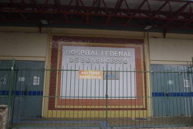 Servidores ocupam Hospital Federal de Bonsucesso em ato contra mudança de gestão na unidade