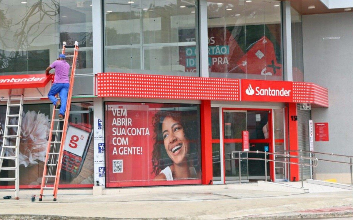 Agência do Santander em Itaipuaçu - Foto: João Henrique