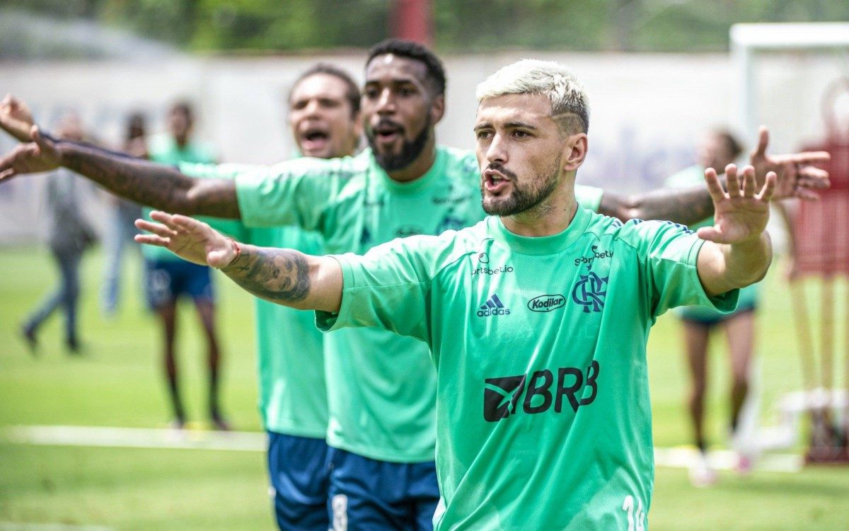 Arrascaeta - Marcelo Cortes / Flamengo