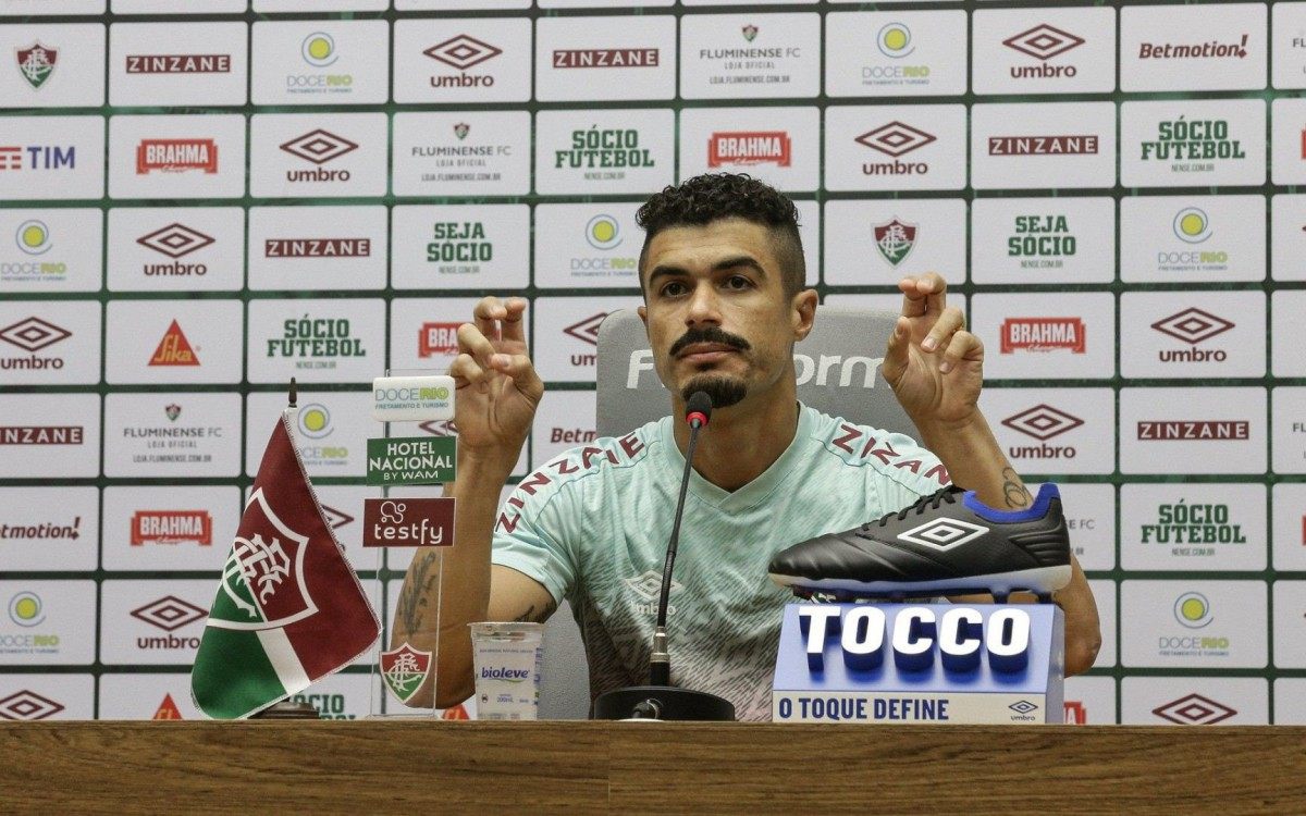 Egídio voltou a ser titular no Fluminense - Lucas Merçon/Fluminense
