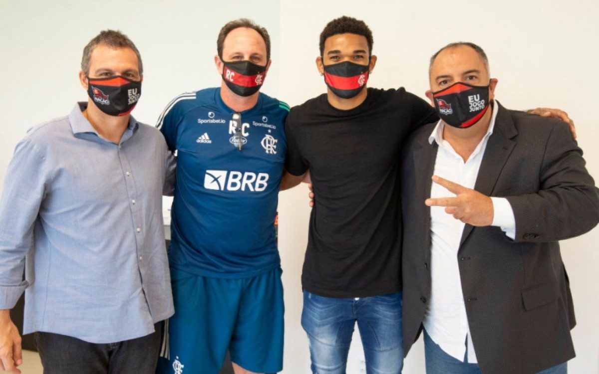 Bruno Viana chegou ao Flamengo