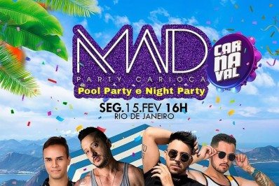 Evento Mad Party Carioca conta com mais de cinco mil seguidores nas redes sociais - Reprodu&ccedil;&atilde;o/Internet