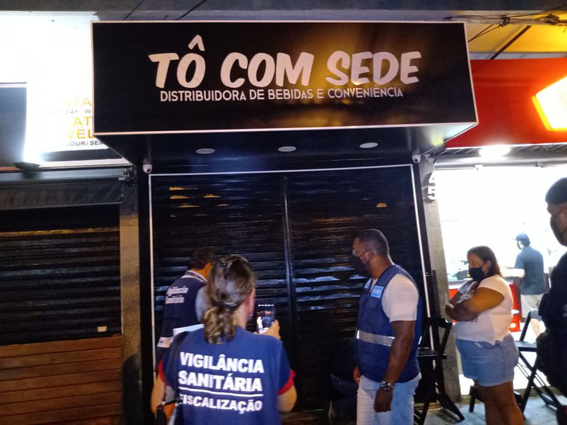 Prefeitura fecha três estabelecimentos em ação noturna em Copacabana e na Barra - Divulgação Seop / Prefeitura do Rio