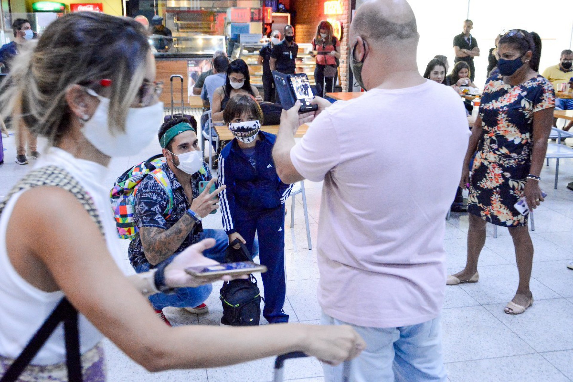 Arcrebiano faz sucesso em aeroporto do Rio - Ag. News