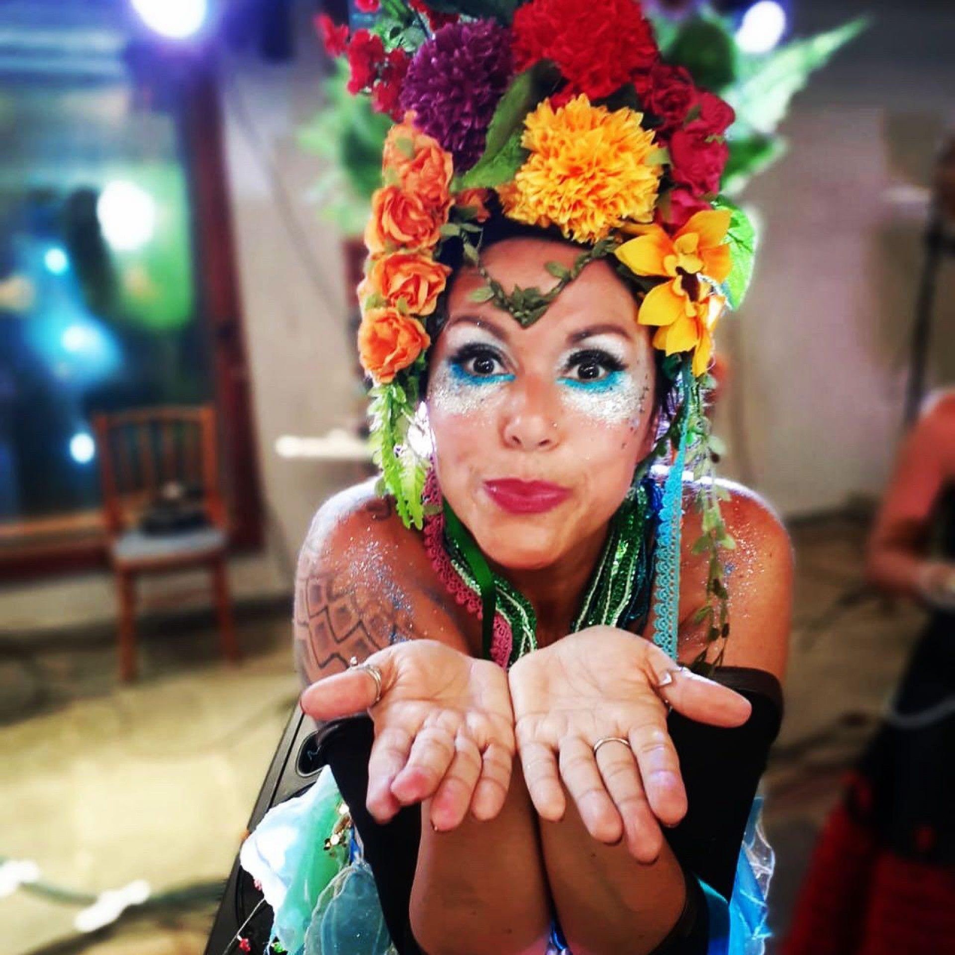 Bianca Leão, cantora da Orquestra e uma das fundadoras do Bloco Céu na Terra - Divulgação