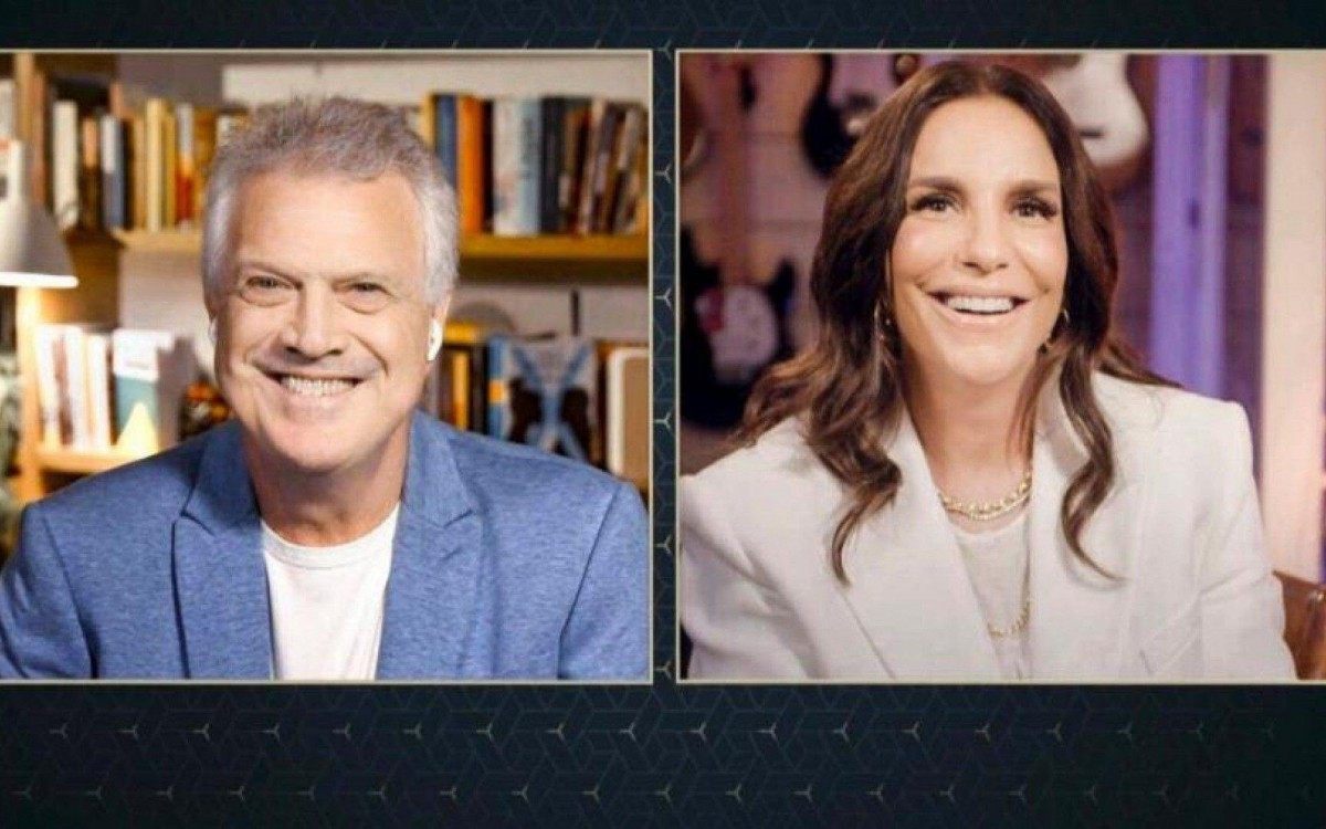 Pedro Bial e Ivete Sangalo - Reprodu&ccedil;&atilde;o
