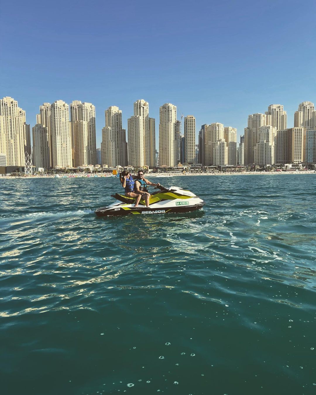 Maiara posta no Instagram fotos dos seus melhores momentos durante a viagem com Fernando Zor para Dubai e para as Ilhas Maldivas - Reprodução Internet