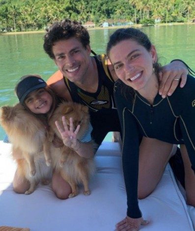 Sofia, Cauã e Marina - Reprodução do Instagram